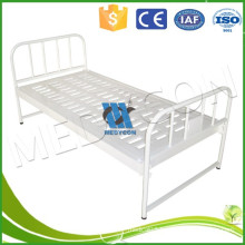 hospital bed board panel,Hospital Manual flat bed with IV Pole for sale